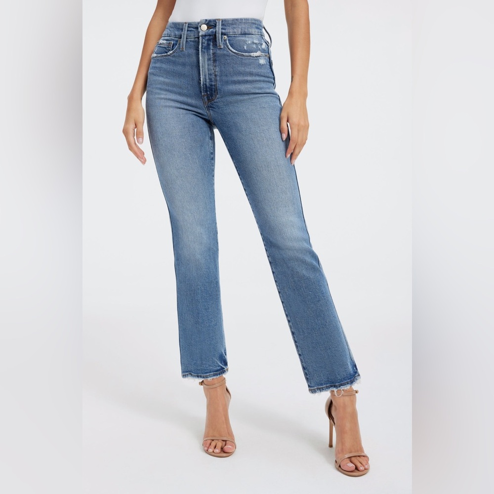 Good American Good Curve Straight Jeans size 8/29
